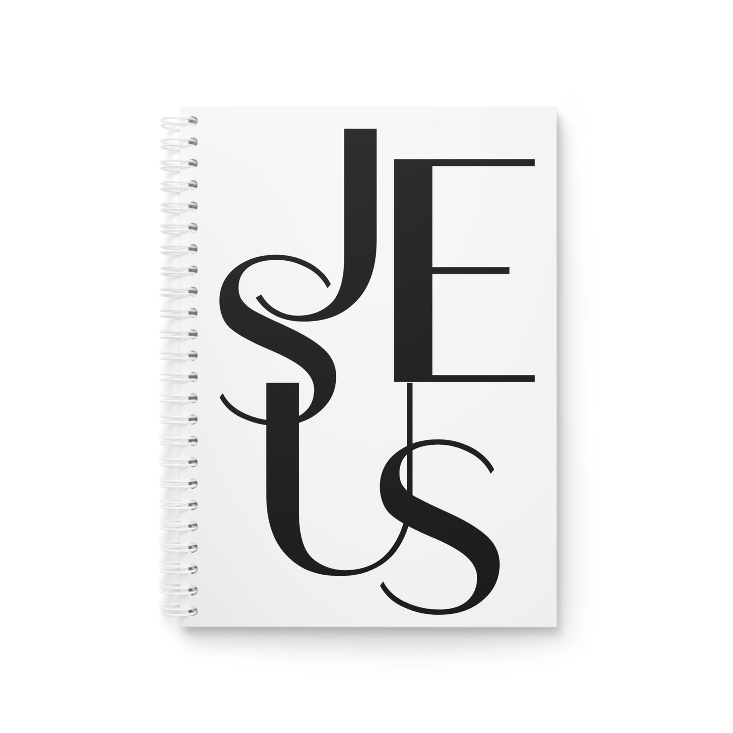 Cahier à spirales "JESUS" Blanc